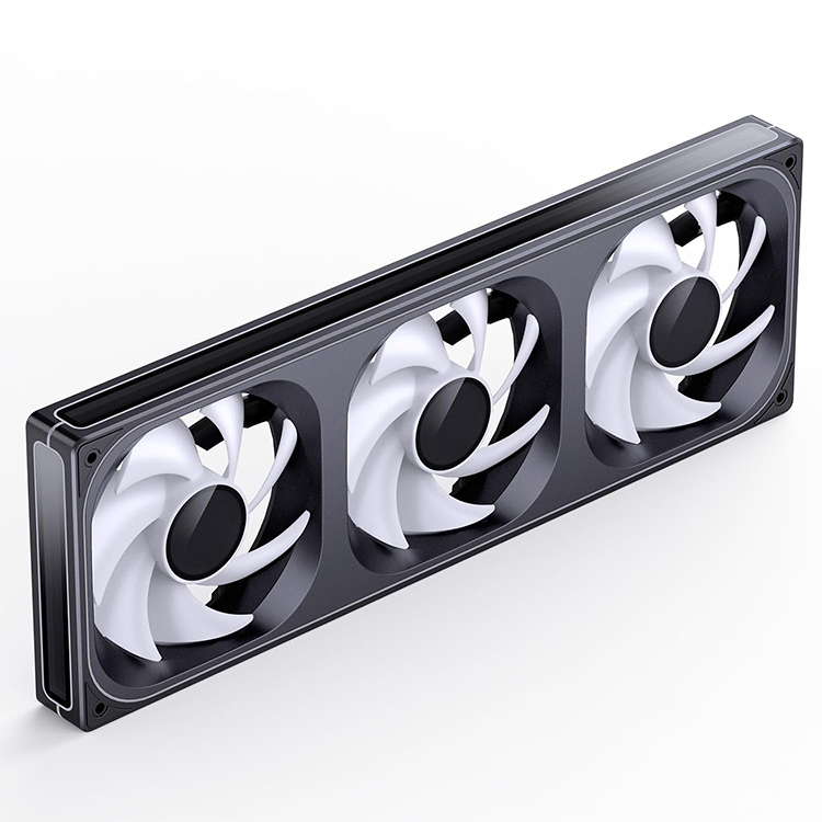 خرید فن کیس JONSBO ZB-360B - سری Infinity Mirror - پک سه تایی - سیاه